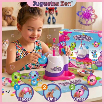 Fábrica Mágica de Burbujas JuguetesZen™
