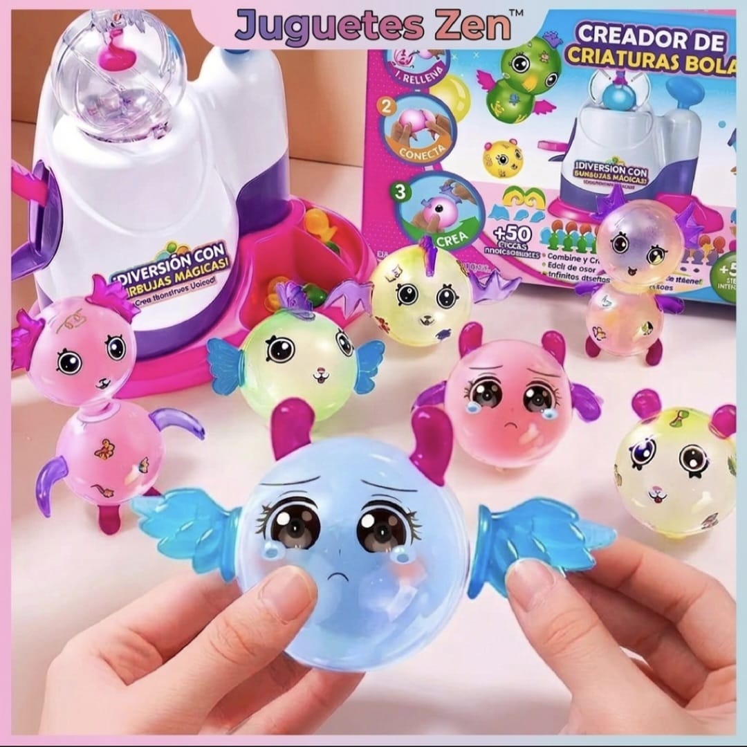Fábrica Mágica de Burbujas JuguetesZen™